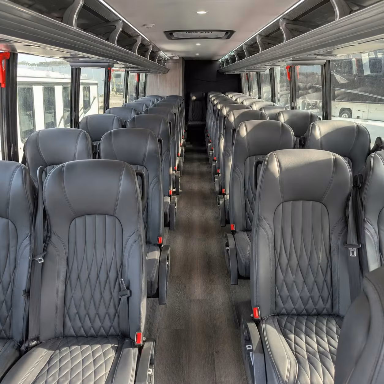 30 passenger minibus inside