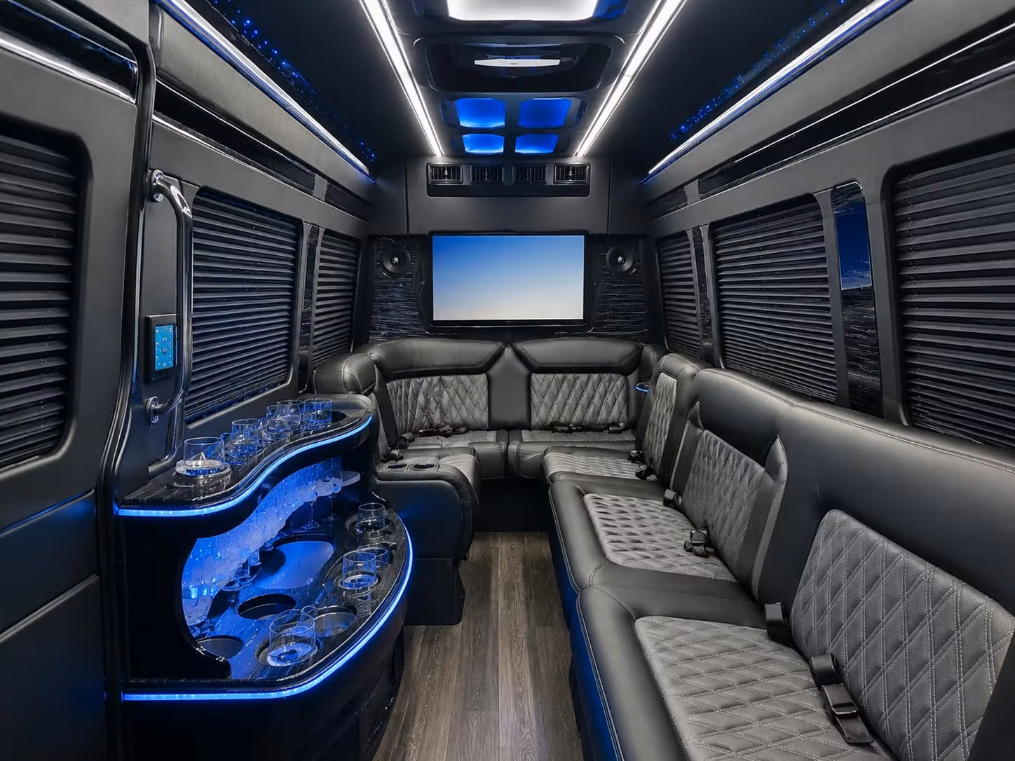 bus rental options for union city trips