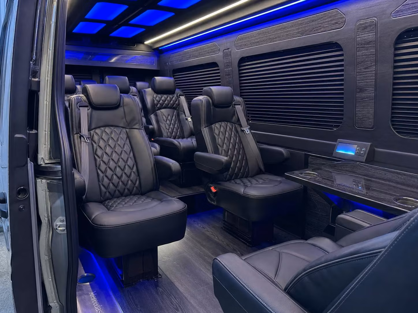 sprinter van transportation for groups and events across union city